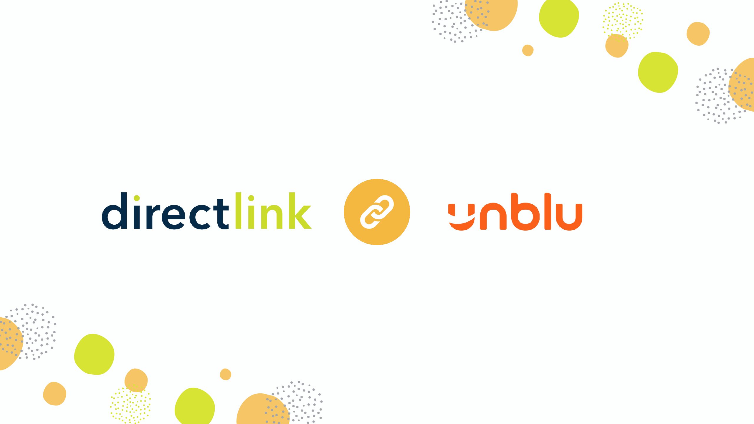 Unblu + Directlink | Partnership Announcement